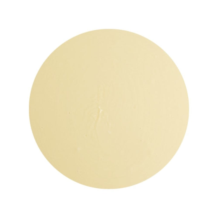 White chocolate cremino spreadable cream texture image on a white background