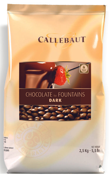 Callebaut Dark Chocolate for fountains (Box of 8x2.5KG) - 56.9%