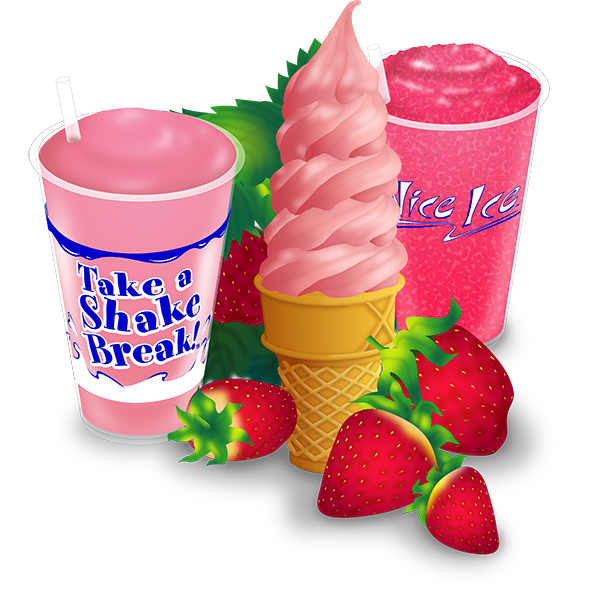 Strawberry Flavor Blend & Premium Beverage Syrups - 1 Gallon (3.8 liters) - Foodservice Canada