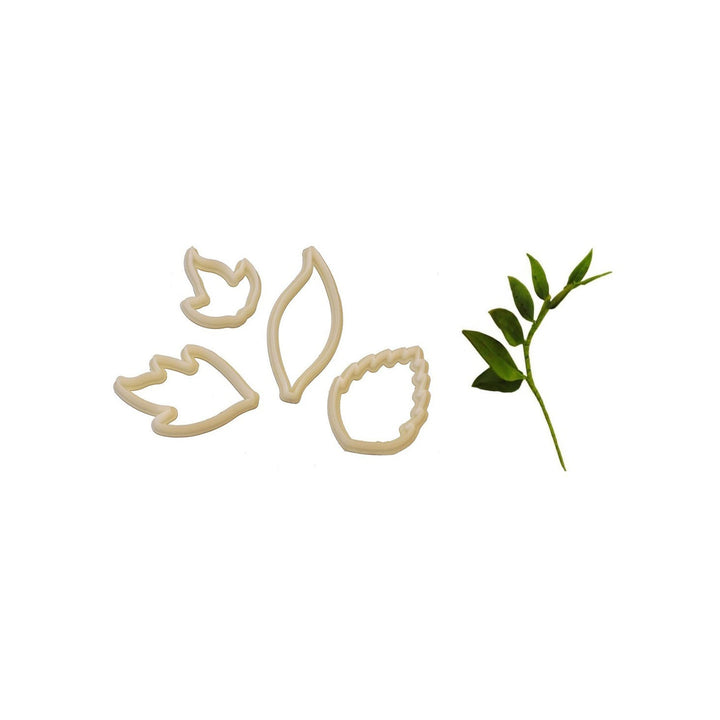 FMM SUGARCRAFT Creative Leaf Cutters (set of 4) - Canadian Distribution - Ships Free Within Canada on Orders Above CAD $199