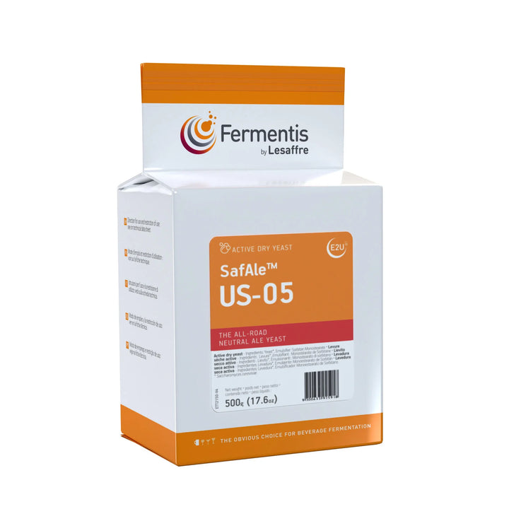 Fermentis - SafAle™ US-05 American Ale - 500g - Dry Beer Yeast - Yeast, Bacteria & Nutrients - Brewery, Winery and Distillery - Ingredients and Supplies - Canadian Distribution