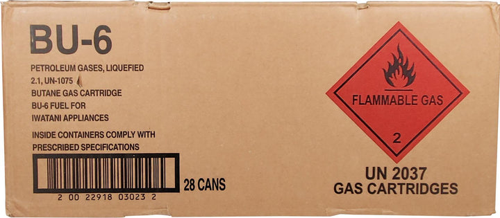 Butane Gas Canister 8oz