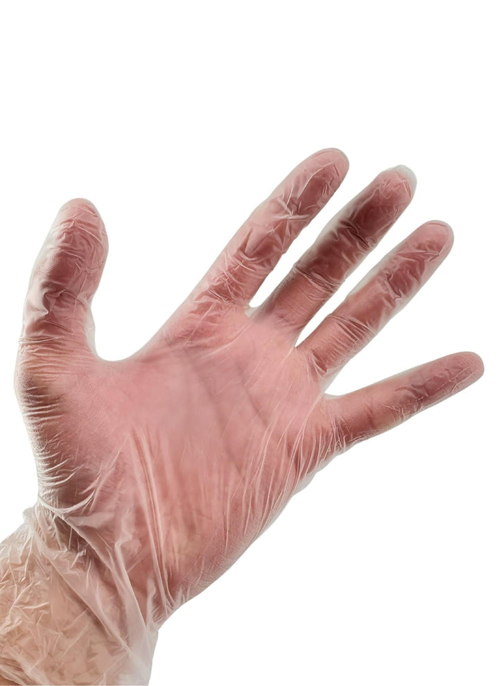 Rhino - VC4 - Clear Vinyl Gloves - Extra Large - 10 x 100 count