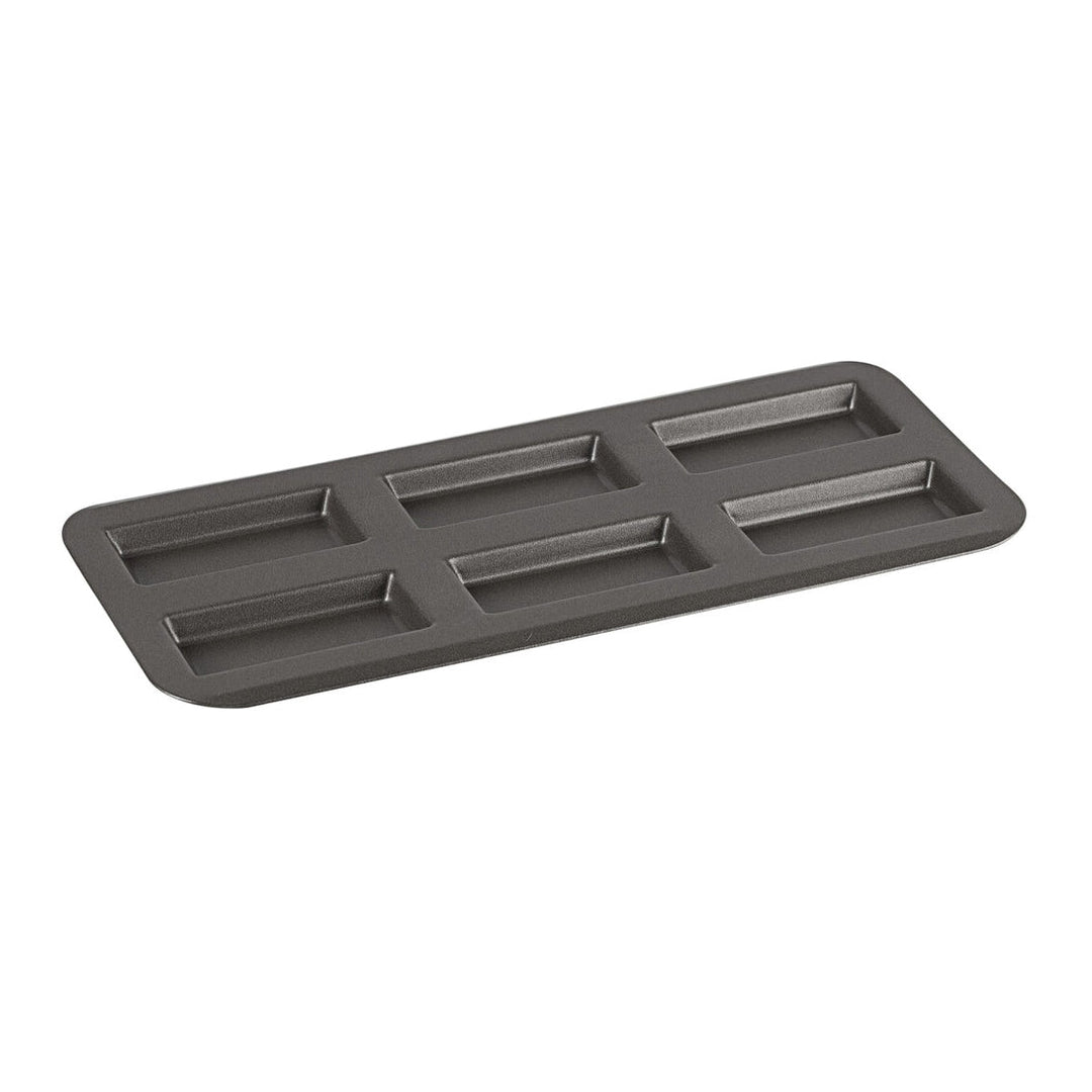 GOBEL Non-Stick Financier Mould (Standard), 6 Cavities, 380 x 180 mm - Canadian Distribution - Ships Free Within Canada on Orders Above CAD $199