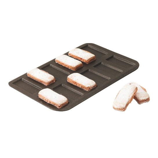 GOBEL Non-Stick Mini Financier Mould, 12 Cavities, 292 x 200 mm - Canadian Distribution - Ships Free Within Canada on Orders Above CAD $199