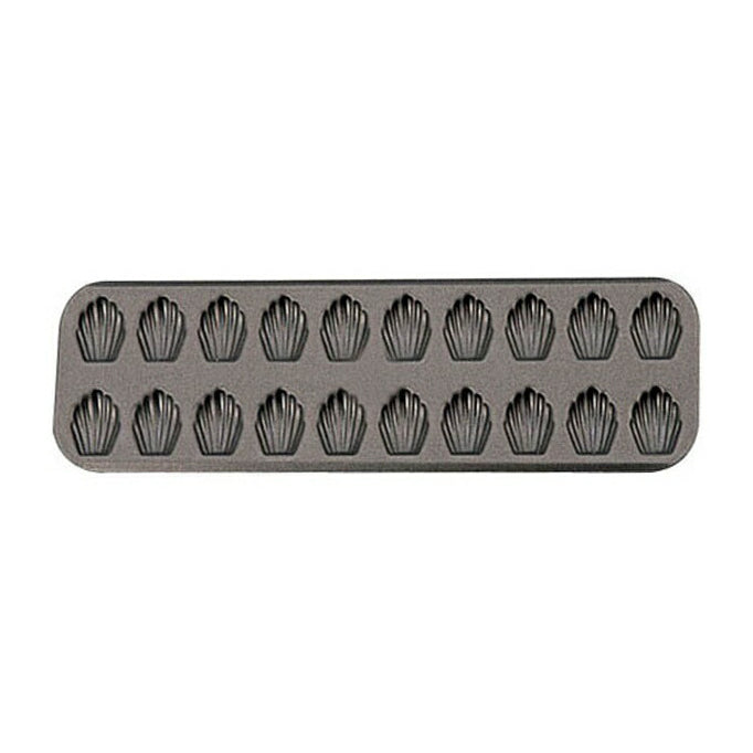 GOBEL Non-Stick Mini Madeleine Mould, 20 Cavities, 395 x 125 mm - Canadian Distribution - Ships Free Within Canada on Orders Above CAD $199