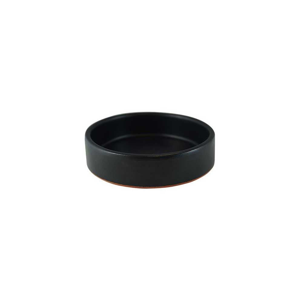 Black Terra Cotta Ramekin for Creme Brulee - Canadian Distribution - Ships Free Within Canada on Orders Above CAD $199