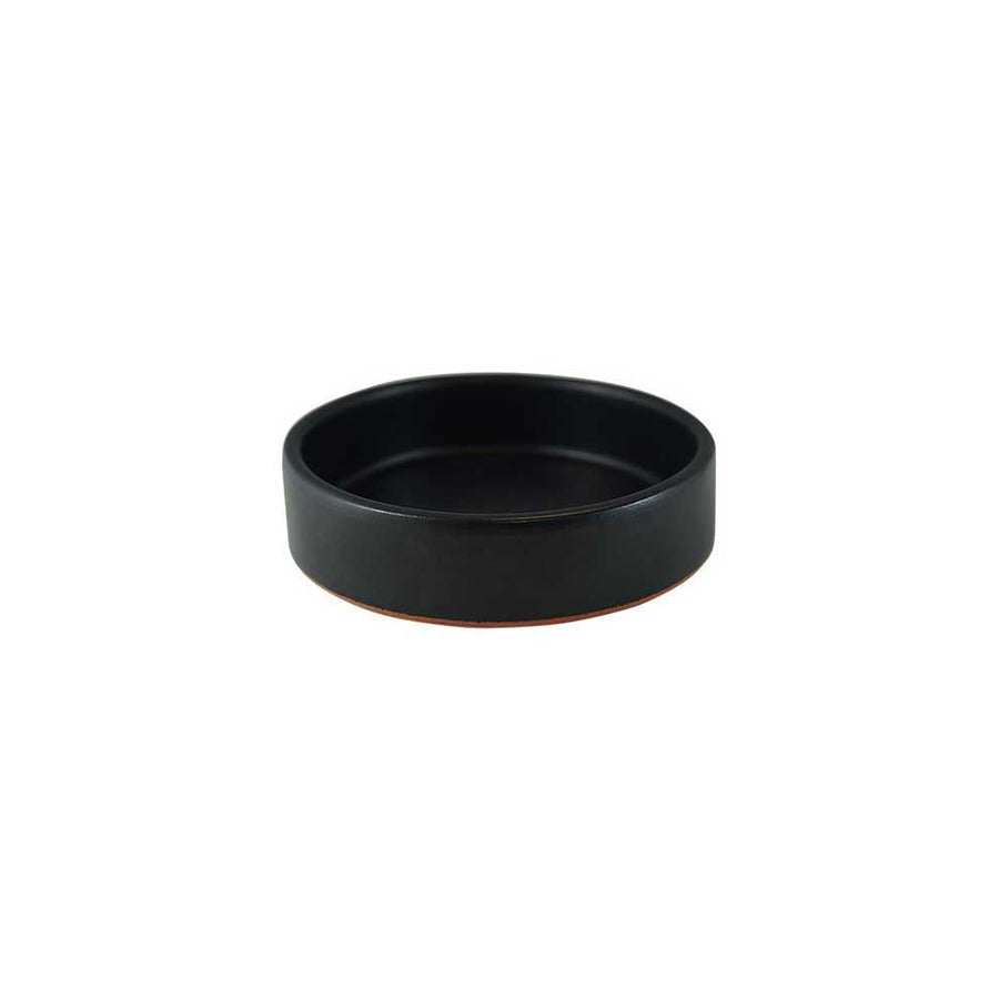 Black Terra Cotta Ramekin for Creme Brulee - Canadian Distribution - Ships Free Within Canada on Orders Above CAD $199