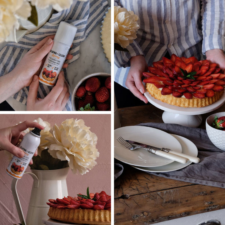 Gelatin Glazing Spray – Neutral & Ready-to-Use, 125ml - Canadian Distribution - Ships Free Within Canada on Orders Above CAD $199
