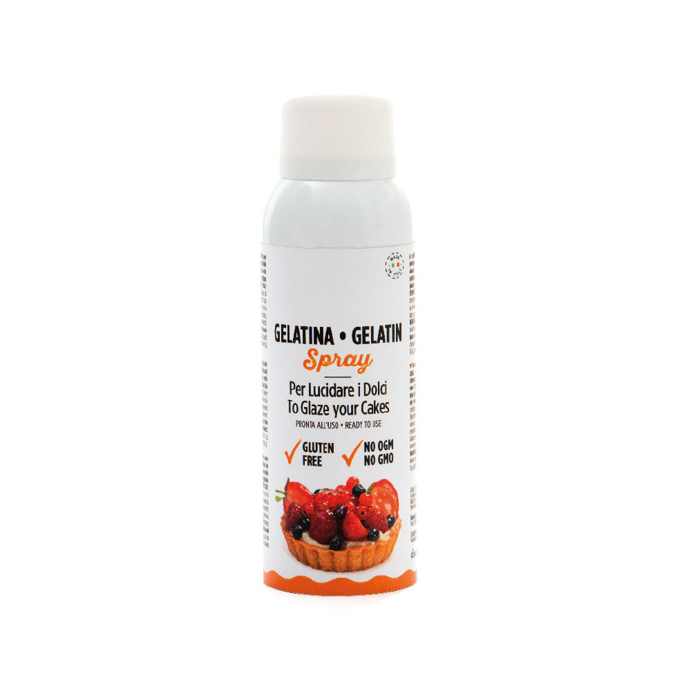 Gelatin Glazing Spray – Neutral & Ready-to-Use, 125ml - Canadian Distribution - Ships Free Within Canada on Orders Above CAD $199