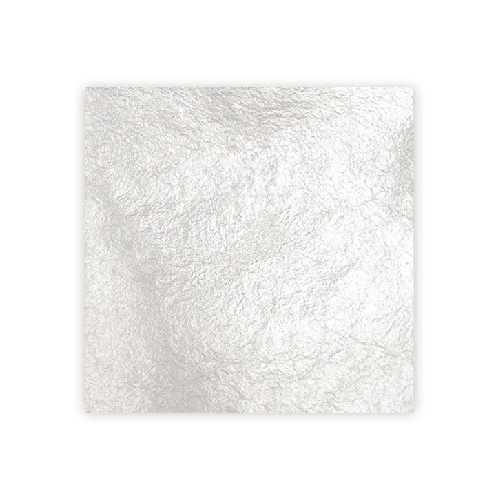 Edible Silver Leaf – Genuine 23K Sheets (86mm Square, Pack of 5) - Canadian Distribution - Ships Free Within Canada on Orders Above CAD $199