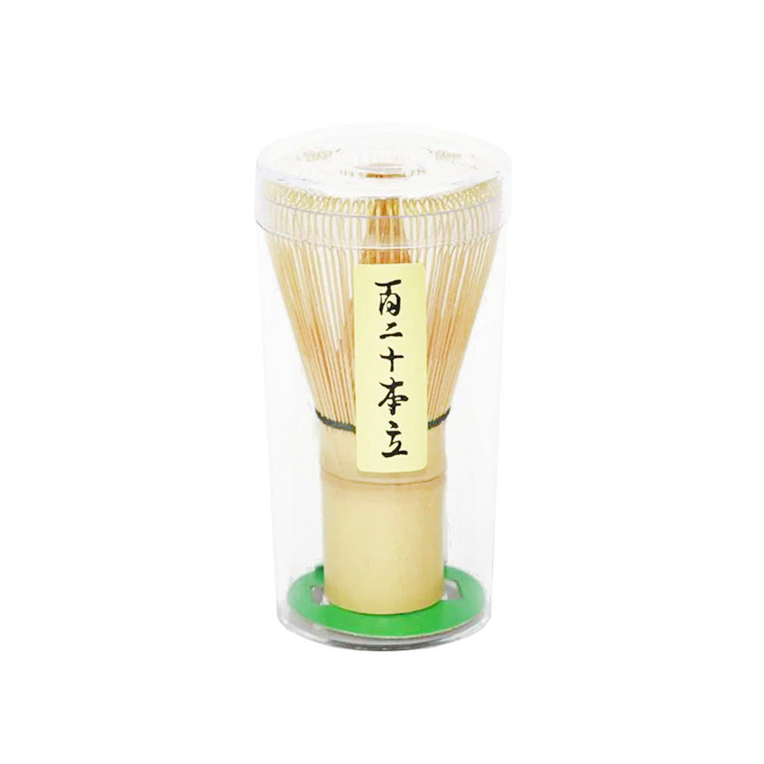 Matcha Whisk (Chasen), 120-Bristle Bamboo Tool - Canadian Distribution - Ships Free Within Canada on Orders Above CAD $199
