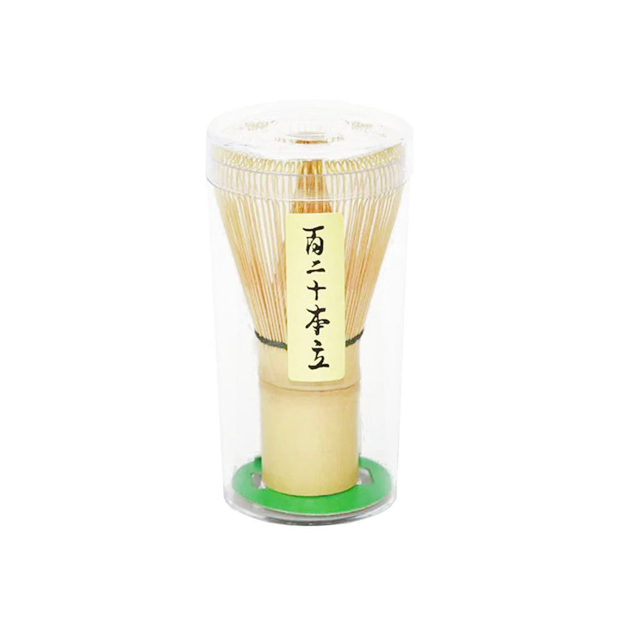 Matcha Whisk (Chasen), 120-Bristle Bamboo Tool - Canadian Distribution - Ships Free Within Canada on Orders Above CAD $199
