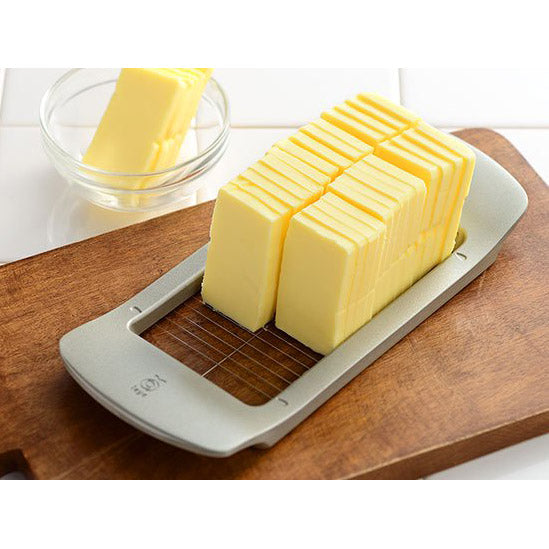 Professional Butter Portion Cutter (Wire Press), Aluminum Frame, 40-Cut Grid - Canadian Distribution - Ships Free Within Canada on Orders Above CAD $199
