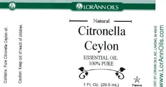 Citronella Oil - Aromatherapy - 1 oz., 16 oz.