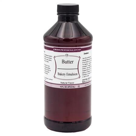 Natural Butter Bakery Emulsion - 4 oz. - 16 oz. - 1 Gallon - 5 Gallons - Bakery Emulsions Canada