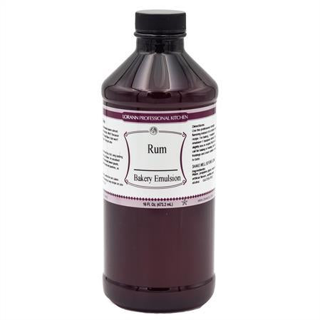 Rum Bakery Emulsion - 4 oz. - 16 oz. - 1 Gallon - 5 Gallons - Bakery Emulsions Canada