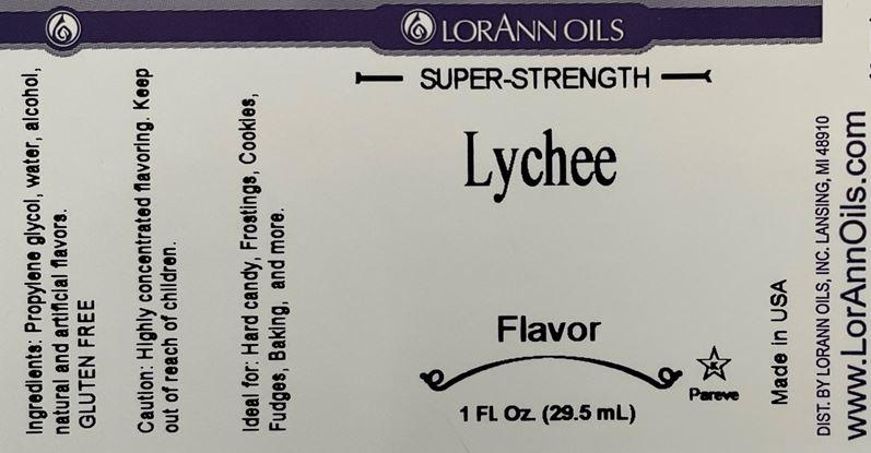 Lychee Flavoring - Super Strength Flavor 1 oz., 16 oz., 1 Gallon, 5 Gallons