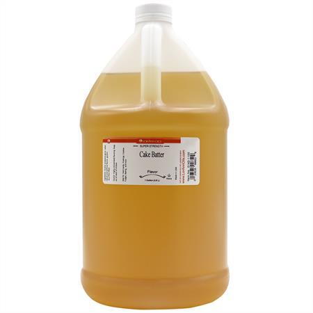 Cake Batter Flavoring - Super Strength Flavor 1 oz., 16 oz., 1 Gallon, 5 Gallons