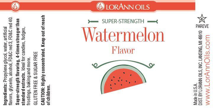 Watermelon Flavoring - Super Strength Flavor 1 oz., 16 oz., 1 Gallon, 5 Gallons