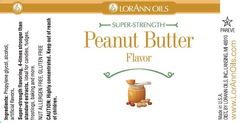 Peanut Butter Flavoring - Super Strength Flavor 1 oz., 16 oz., 1 Gallon, 5 Gallons