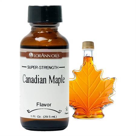 Canadian Maple Flavoring, 1 ounce bottle, Canadian Distributor