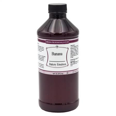 Banana Bakery Emulsion - 16 oz., 1 Gallon, 5 Gallons