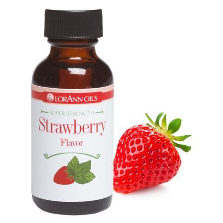 Strawberry Flavoring, 1 ounce bottle, Canadian Distributor