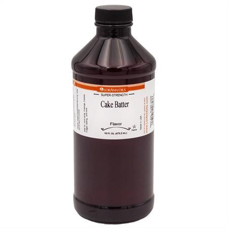 Cake Batter Flavoring - Super Strength Flavor 1 oz., 16 oz., 1 Gallon, 5 Gallons