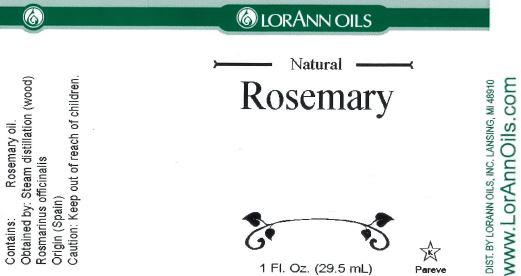 Rosemary Oil Flavoring - Food Grade Essential Oils - Aromatherapy - 1 oz., 16 oz.