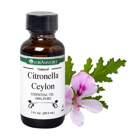 Citronella Oil Flavoring - Food Grade Essential Oils - Aromatherapy - 1 oz., 16 oz.