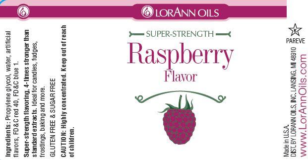 Raspberry Flavoring - Super Strength Flavor 1 oz., 16 oz., 1 Gallon, 5 Gallons