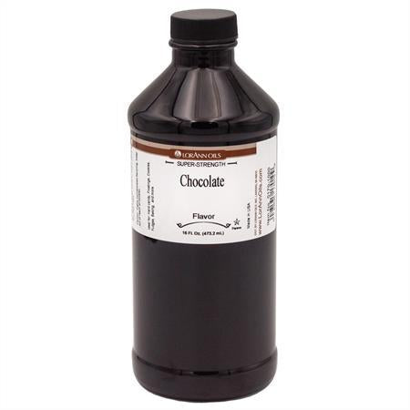 Chocolate Flavoring - Super Strength Flavor 1 oz., 16 oz., 1 Gallon, 5 Gallons