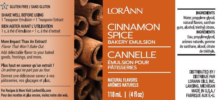 Cinnamon Spice Bakery Emulsion