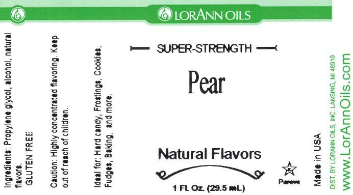 Pear Flavoring - Super Strength Flavor 1 oz., 16 oz., 1 Gallon, 5 Gallons