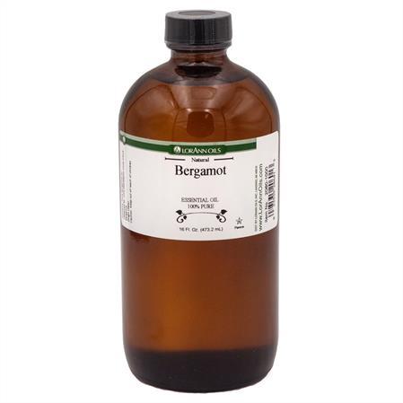 Bergamot Essential Oil Flavoring - Super Strength Flavor 1 oz., 16 oz., 1 Gallon