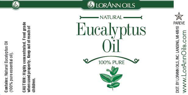 Eucalyptus Oil Flavoring - Food Grade Essential Oils - Aromatherapy - 1 oz., 16 oz.