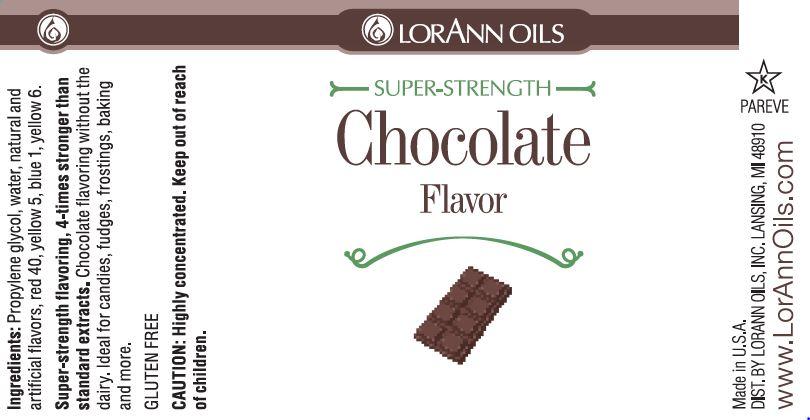 Chocolate Flavoring - Super Strength Flavor 1 oz., 16 oz., 1 Gallon, 5 Gallons