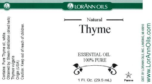 Thyme Oil Flavoring - Food Grade Essential Oils - Aromatherapy - 1 oz., 16 oz.