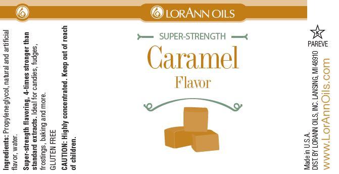 Caramel Flavoring - Super Strength Flavor 1 oz., 16 oz., 1 Gallon, 5 Gallons