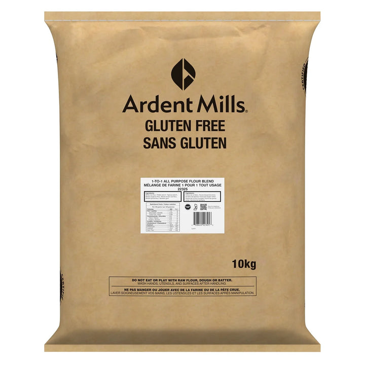Gluten-Free 1 to 1 All Purpose Flour Blend - 10kg - Ardent Mills - Restaurant and Foodservice Ingredients - Canadian Distribution