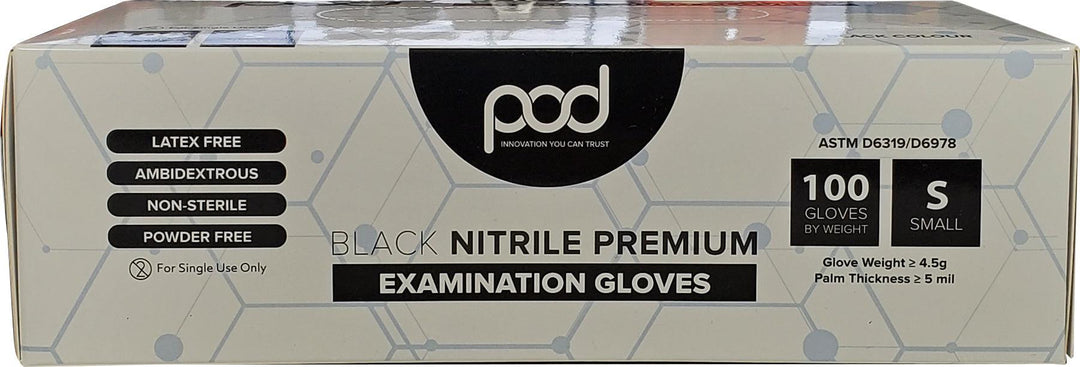 XC - Touch Flex - Black Nitrile - PF - Small