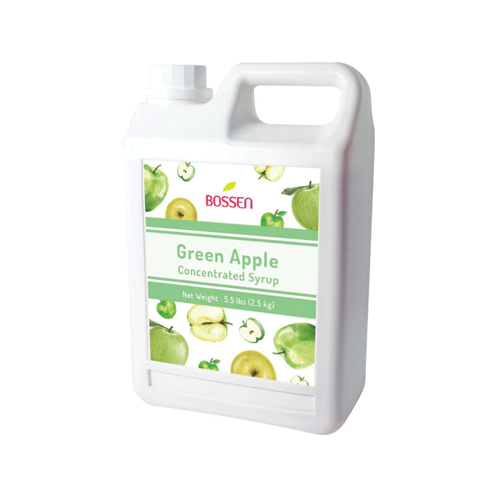 Green Apple Fruit Syrup Bossen Canada
