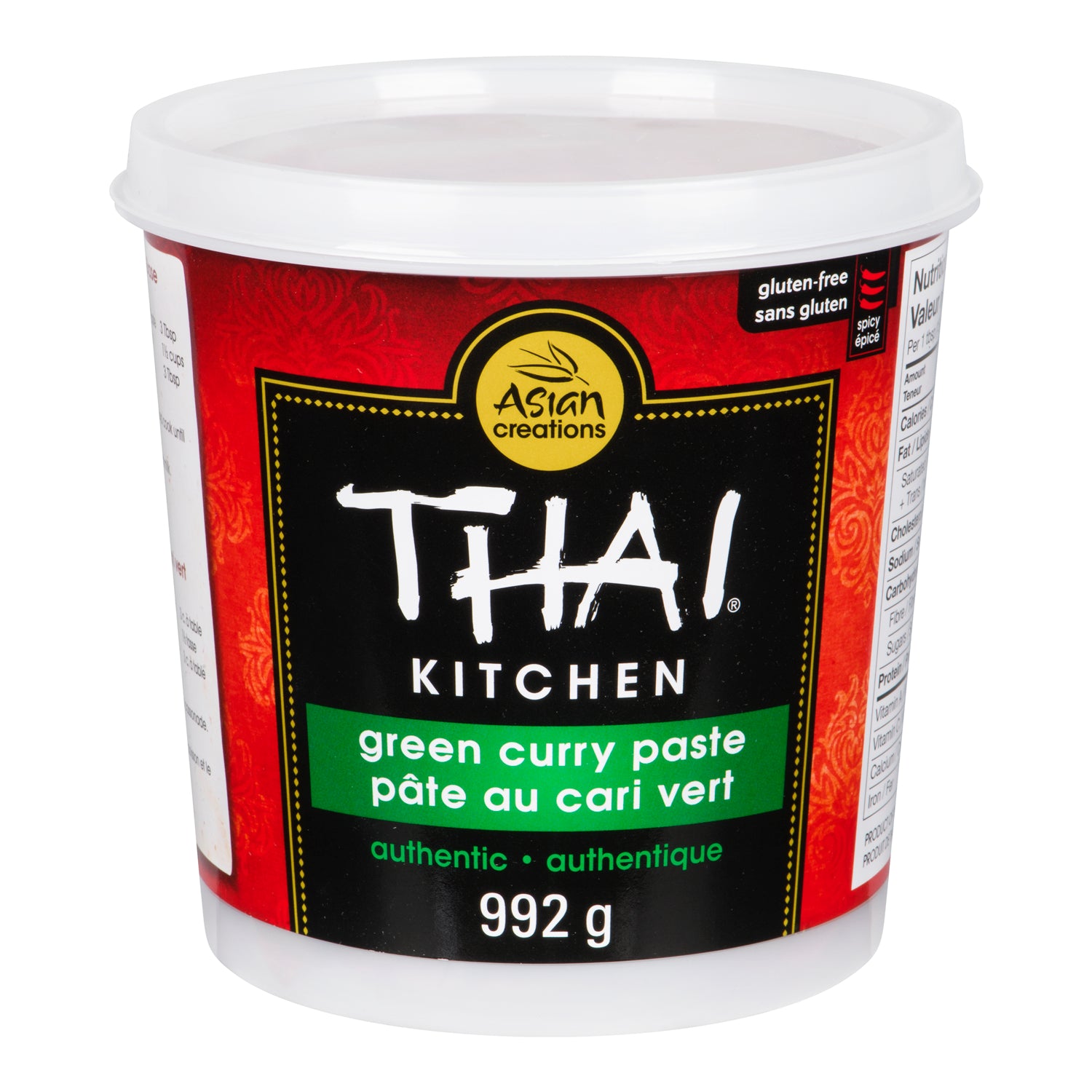 Green Curry Paste - 4 x 992ml - Thai Kitchen - Restaurant and Foodserv ...