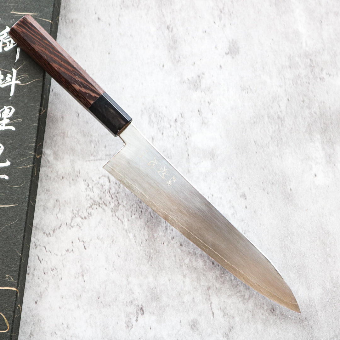 Hatsukokoro Ginsou Gyuto 215 mm (Manche Wengé) 