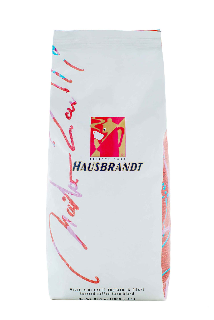 Hausbrandt Murano Espresso Coffee Beans | 1kg Bag (Case = 6 x 1kg) | Canadian Distribution