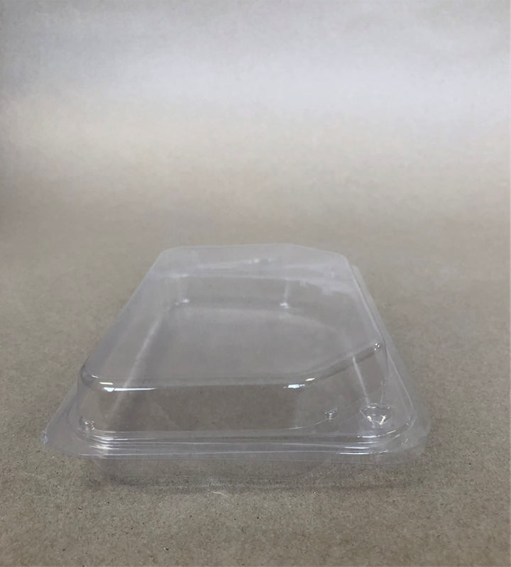 Herb Clam 3.5"x5.75"x1.25" 500cs BPI - Disposable Take Away Food Packaging - Canadian Distribution