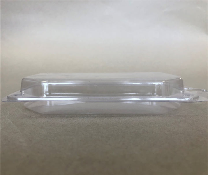 Herb Clam 3.5"x5.75"x1.25" 500cs BPI - Disposable Take Away Food Packaging - Canadian Distribution
