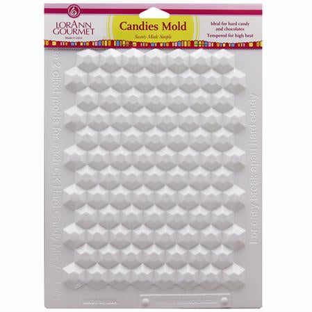Candies mold packaging with 'LorAnn Gourmet' branding on a white background