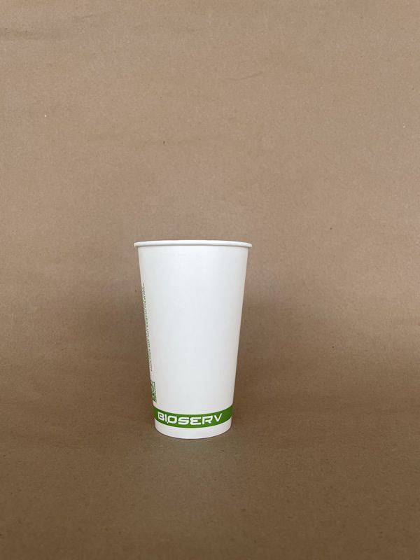 Green Label PLA Cold Cup 90mm - 12/16/20 oz - 1000cs BPI - Disposable Take Away Food Packaging - Canadian Distribution